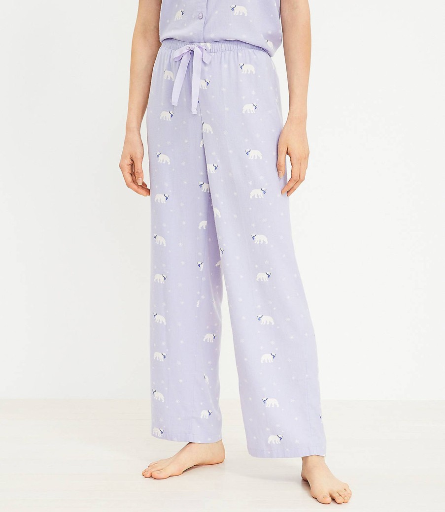 Clothing Loft | Polar Bear Pajama Pants Sweet Lilac