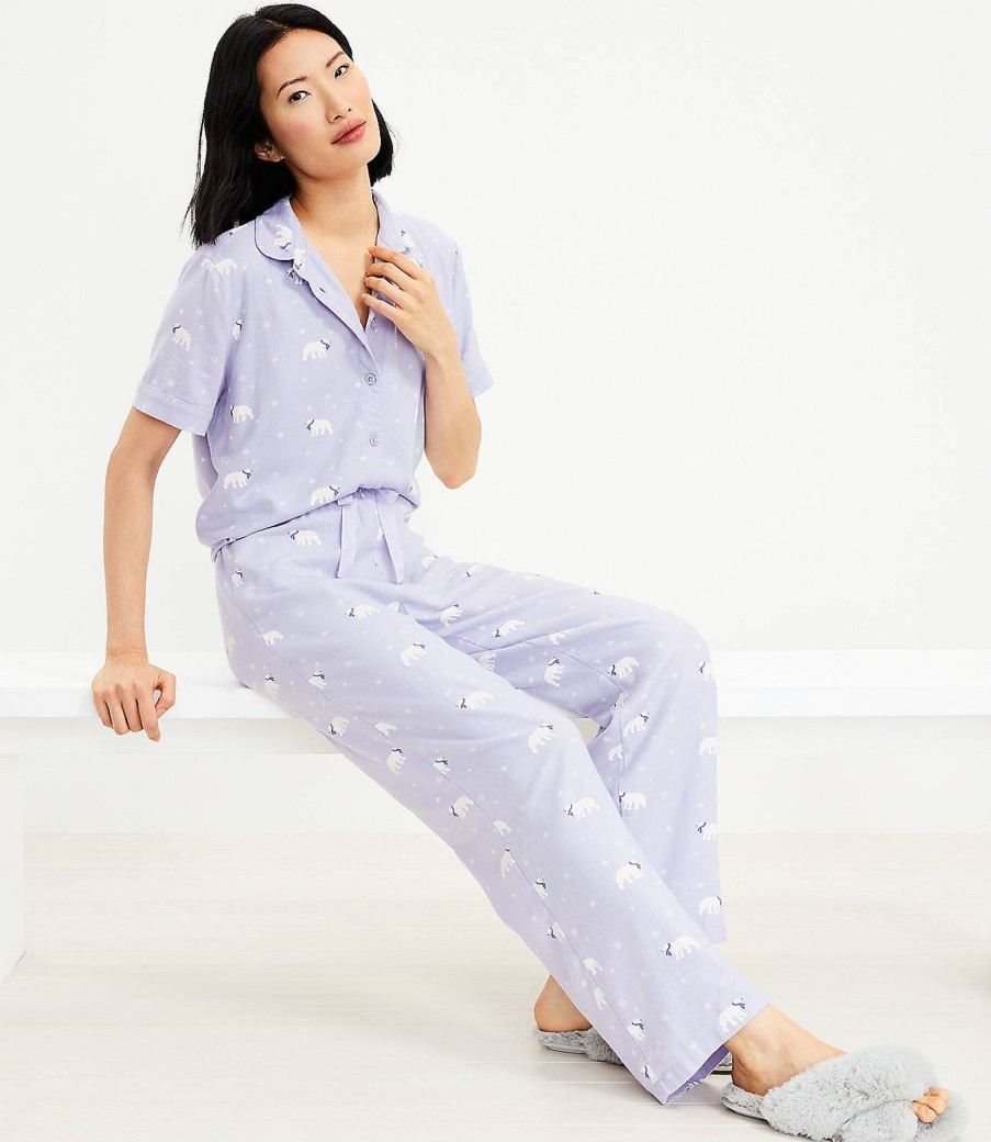 Clothing Loft | Polar Bear Pajama Pants Sweet Lilac