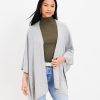 Accessories & Shoes Loft | Travel Wrap Light Heather Grey