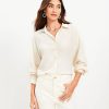 Clothing Loft | Crepe Everyday Shirt Pure Vanilla