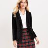 Clothing Loft | Velvet Modern Blazer Black