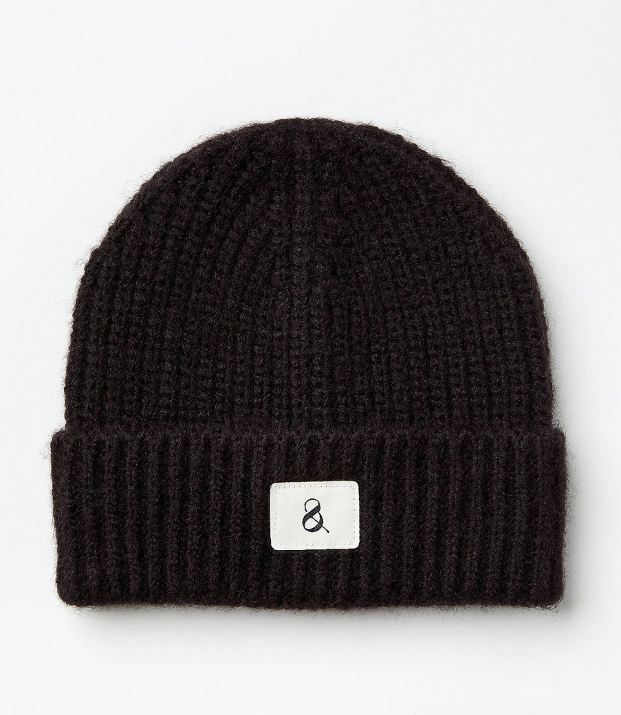 Accessories & Shoes Loft | Lou & Grey Ribbed Beanie Black