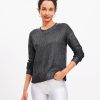 Clothing Loft | Shimmer Textured Sweater Black