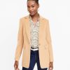 Clothing Loft | Long Modern Blazer Perfect Camel