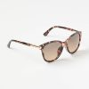 Accessories & Shoes Loft | Soft Rectangle Sunglasses Tortoise Brown