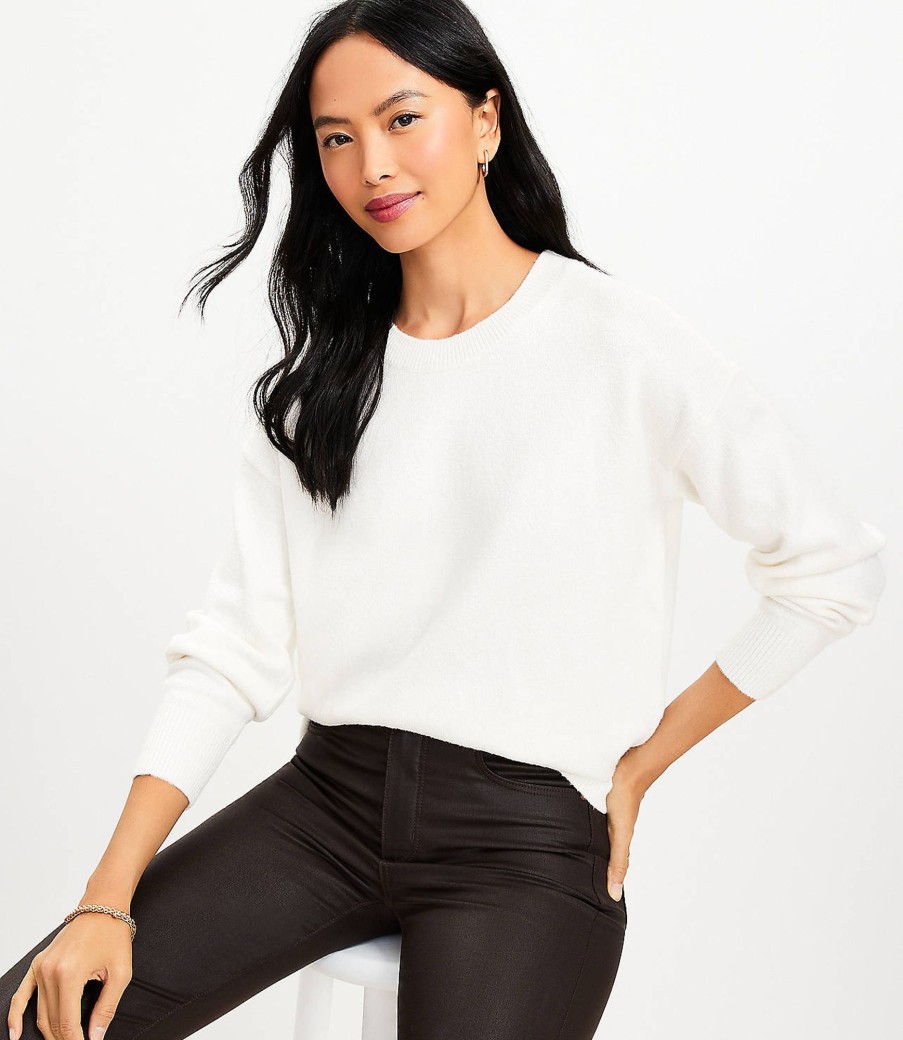 Clothing Loft | Everyday Sweater Whisper White