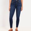 Clothing Loft | Tall Curvy High Rise Skinny Jeans In Vintage Dark Wash