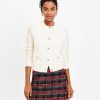 Clothing Loft | Stitchy Sweater Jacket Whisper White