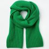 Accessories & Shoes Loft | Ribbed Scarf Bright Kelly Green