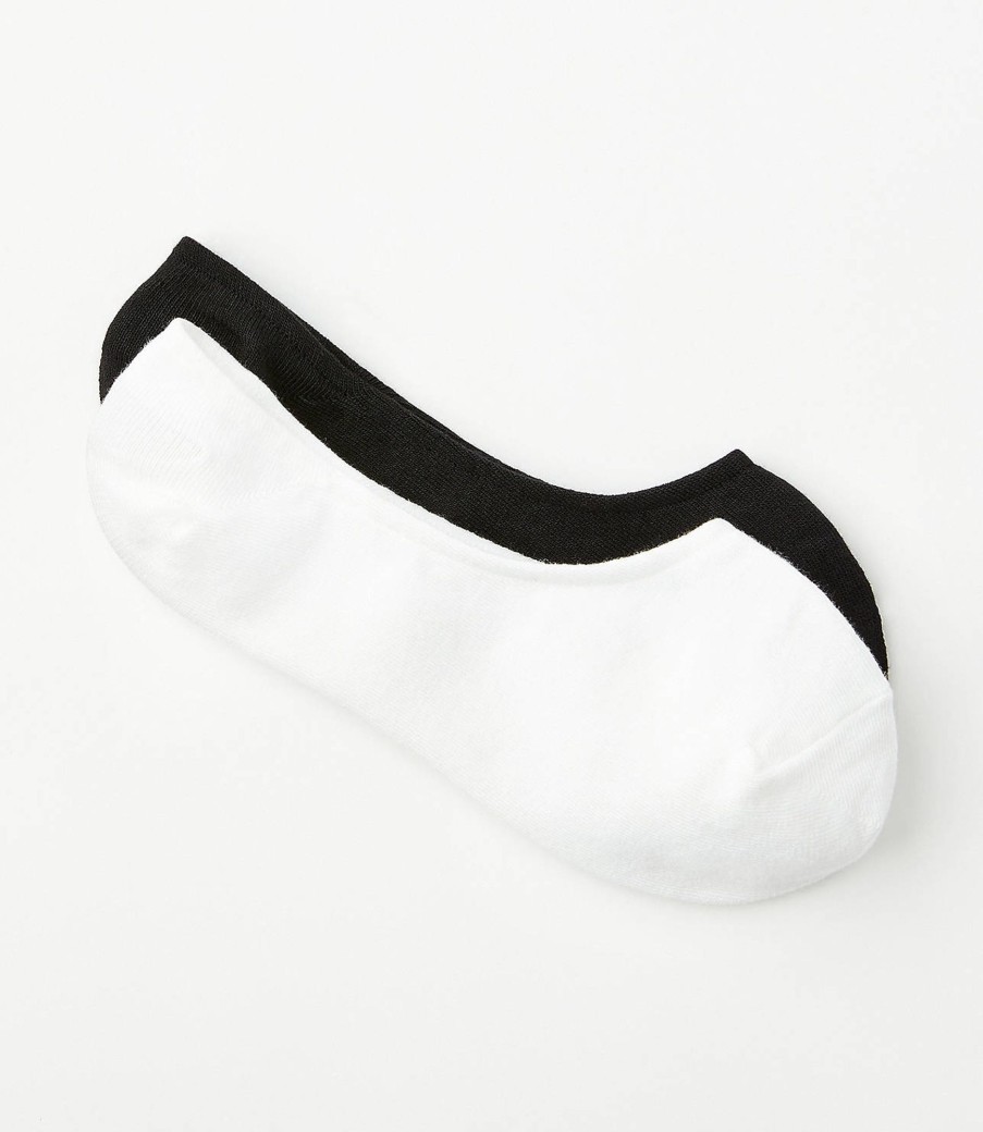 Accessories & Shoes Loft | Basic No Show Sock Set Black