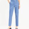 Clothing Loft | Riviera Slim Pants In Texture Blue Multi