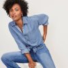 Clothing Loft | Chambray Oversized Everyday Shirt Dutch Blue Chambray