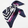 Accessories & Shoes Loft | Heart Square Scarf Deep Space Blue