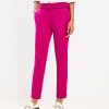 Clothing Loft | Devin Belted Slim Pants In Bi-Stretch Light Fresh Magenta