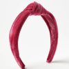 Accessories & Shoes Loft | Velvet Knot Headband Peach Beige