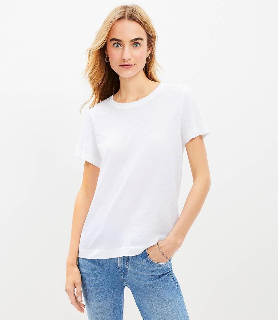 Clothing Loft | Everyday Crew Tee White