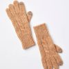 Accessories & Shoes Loft | Cable Gloves Perfect Camel