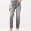 Clothing Loft | High Rise Straight Jeans In Vintage Grey Wash