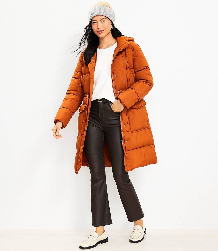 Clothing Loft | Puffer Coat Rich Pecan