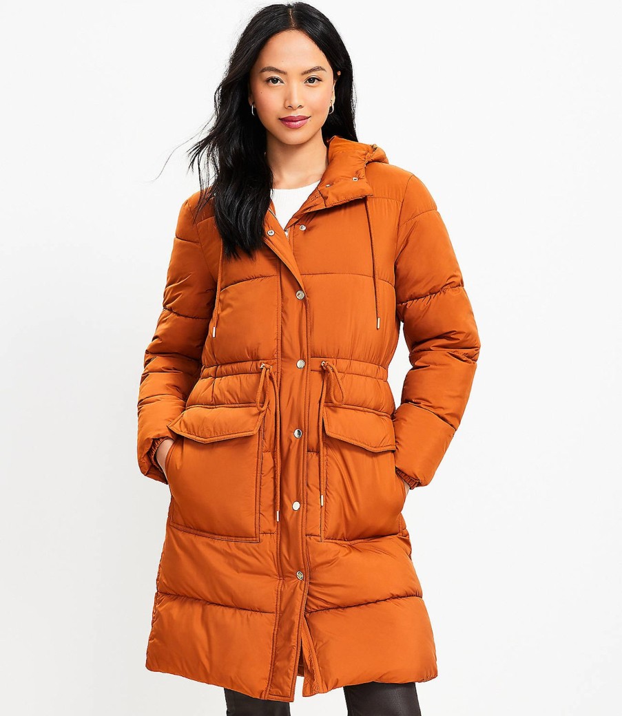 Clothing Loft | Puffer Coat Rich Pecan