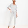 Clothing Loft | Marled Pajama Set Light Grey