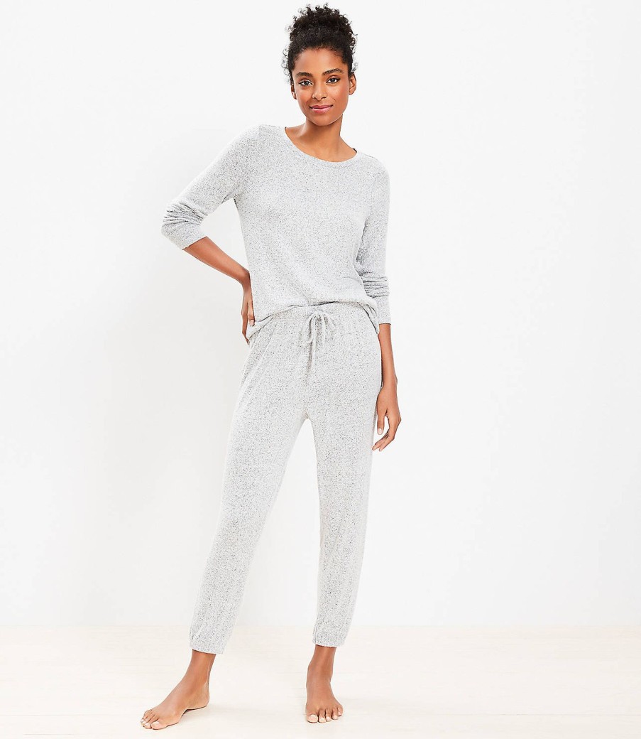 Clothing Loft | Marled Pajama Set Light Grey