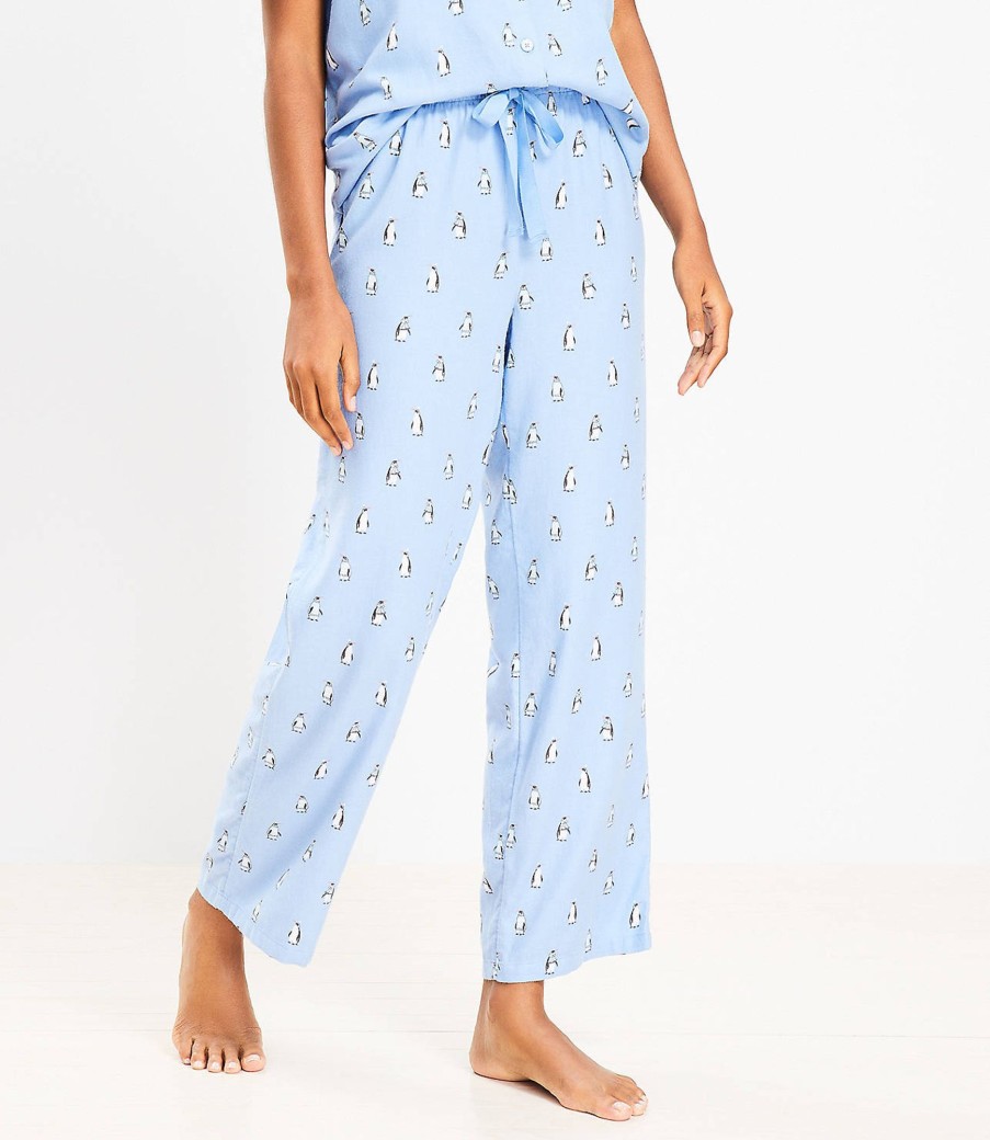 Clothing Loft | Penguin Pajama Pants Luxe Larimar