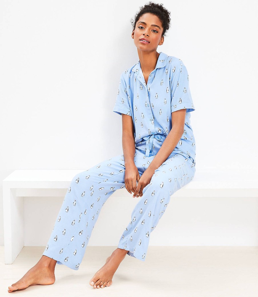 Clothing Loft | Penguin Pajama Pants Luxe Larimar