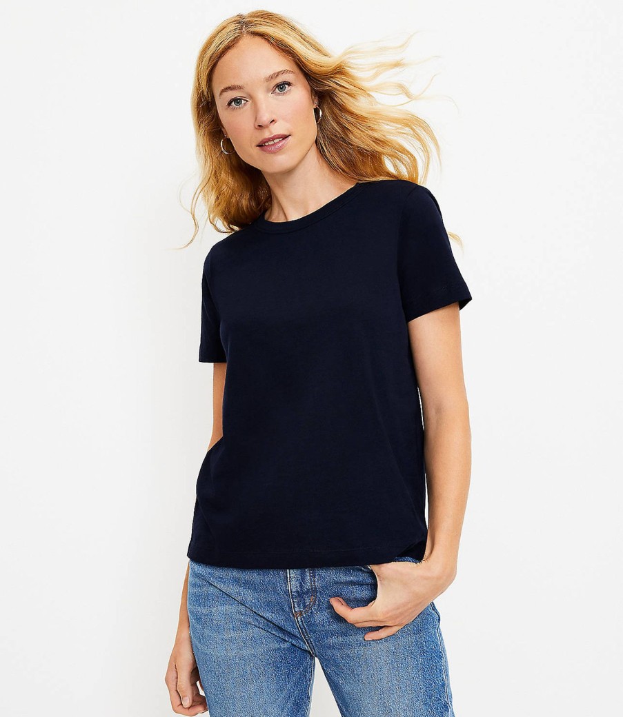 Clothing Loft | Everyday Crew Tee Forever Navy