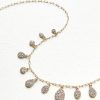 Accessories & Shoes Loft | Crystal Shaker Necklace Goldtone