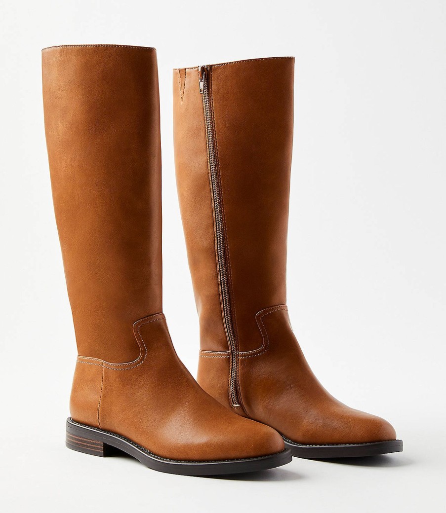 Accessories & Shoes Loft | Riding Boots Cognac