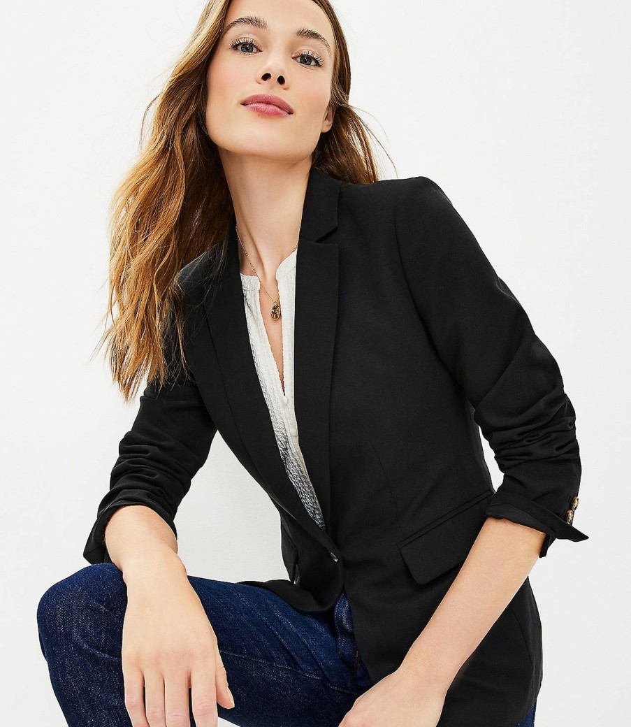 Clothing Loft | Fluid Modern Blazer Black