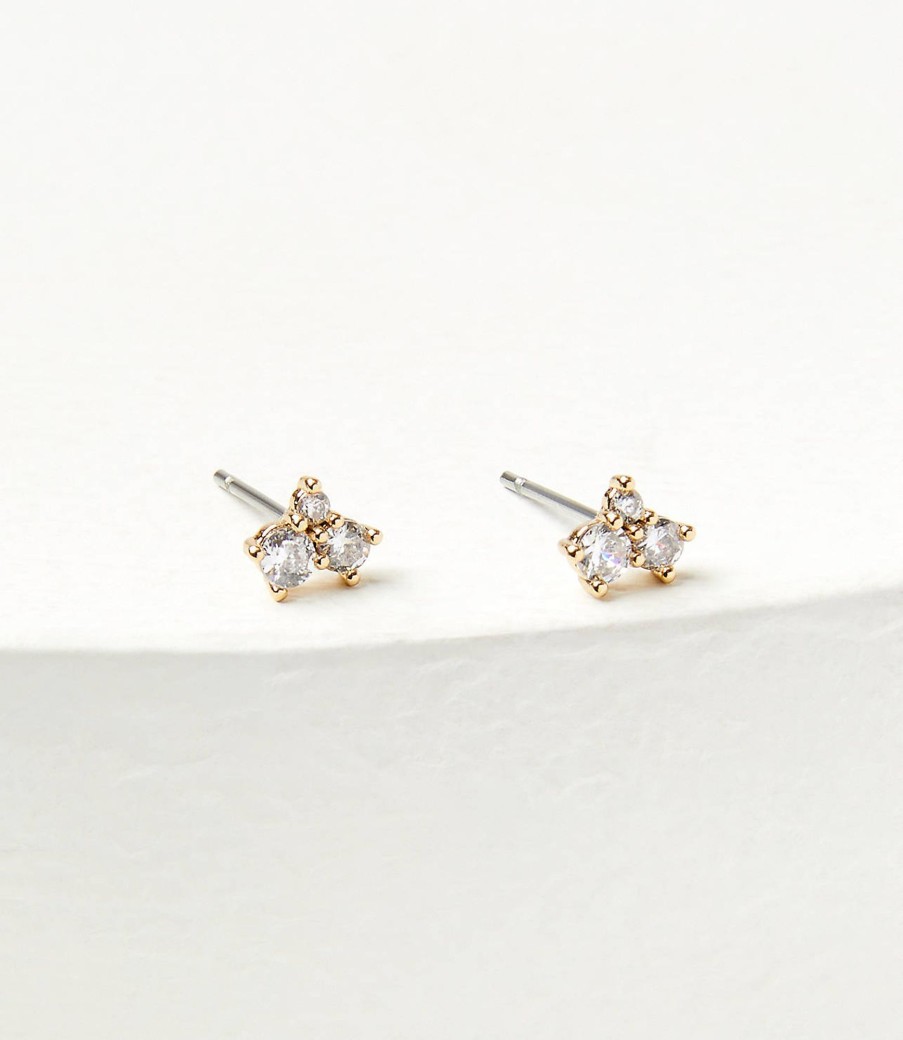 Accessories & Shoes Loft | Demi Fine Cluster Stud Earrings Gold