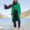 Clothing Loft | Modern Coat Bright Kelly Green