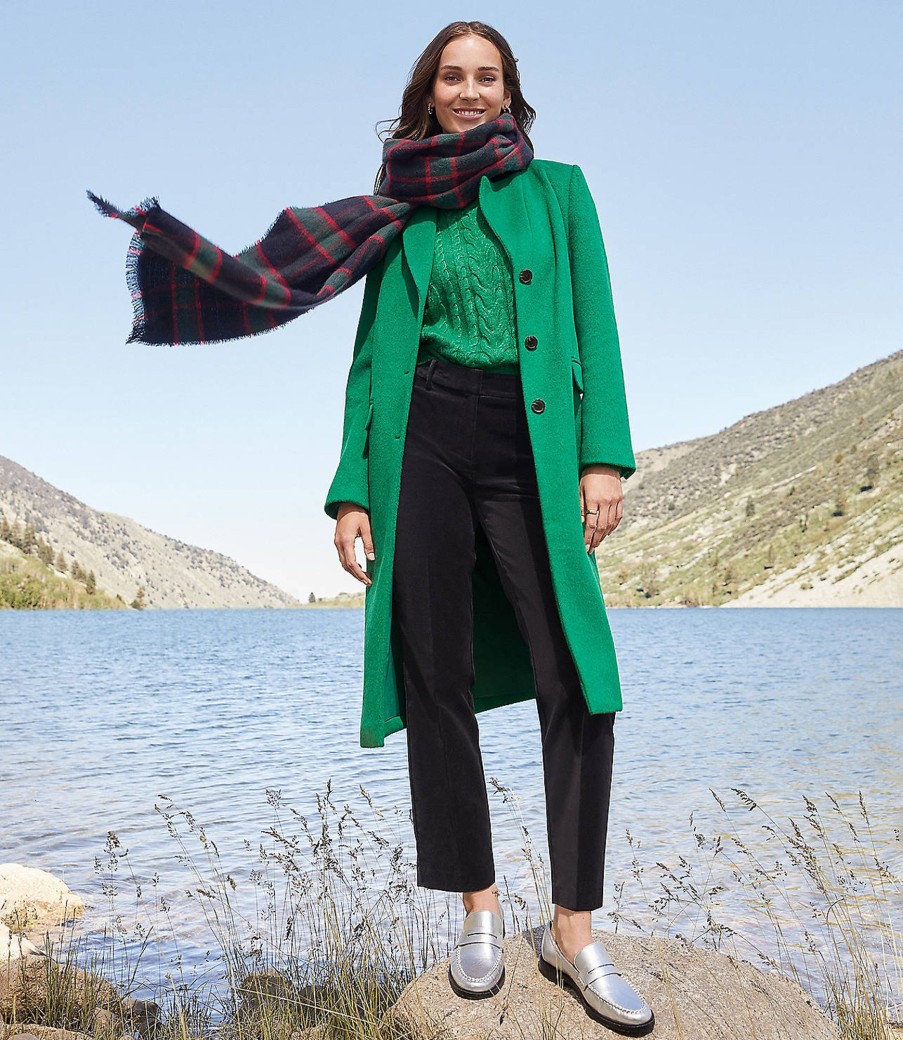 Clothing Loft | Modern Coat Bright Kelly Green