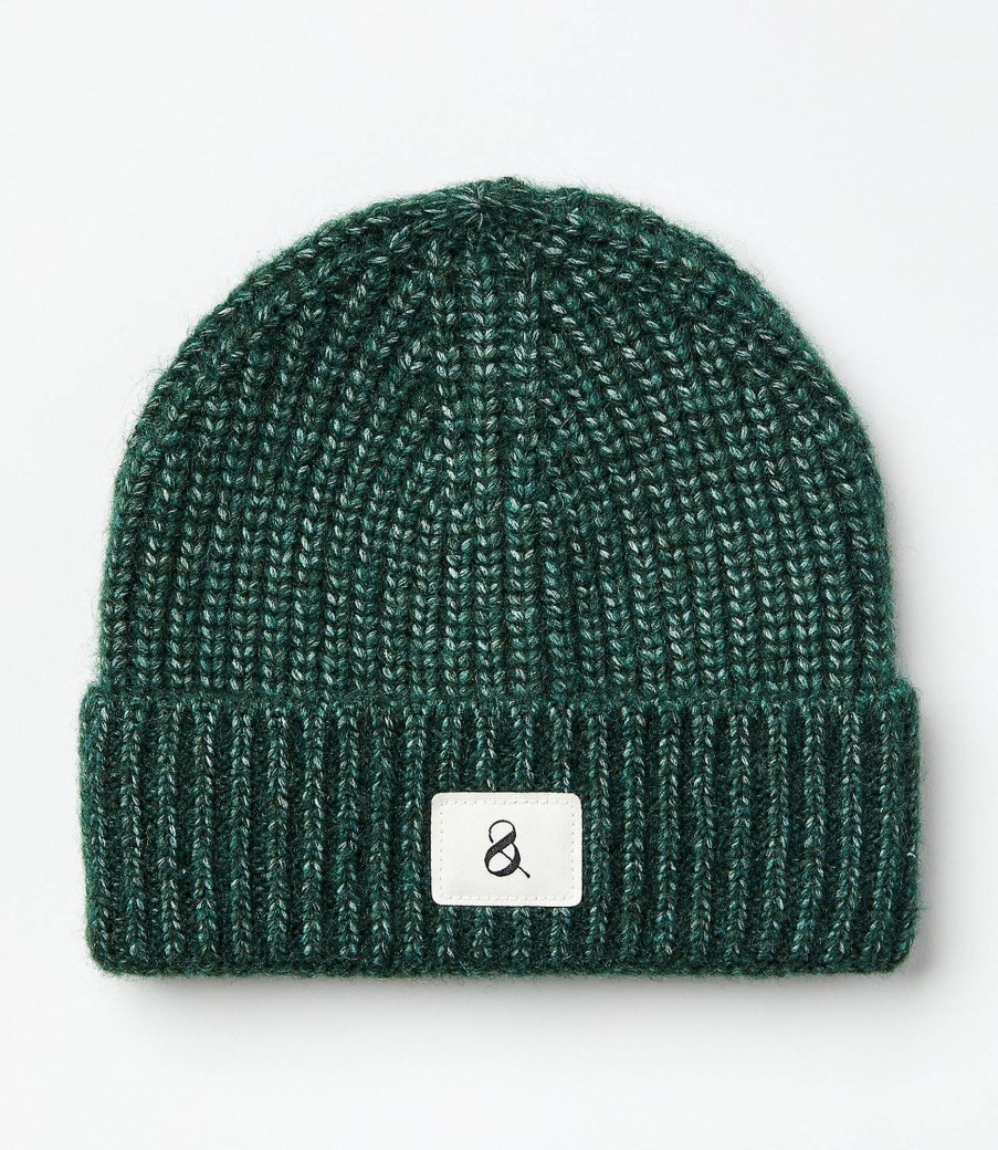 Accessories & Shoes Loft | Lou & Grey Ribbed Beanie Deep Tropic Green