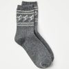 Clothing Loft | Lou & Grey Ski Cozy Crew Socks Medium Heather Grey