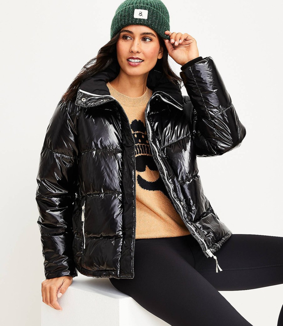 Clothing Loft | Lou & Grey Active Puffer Jacket Black