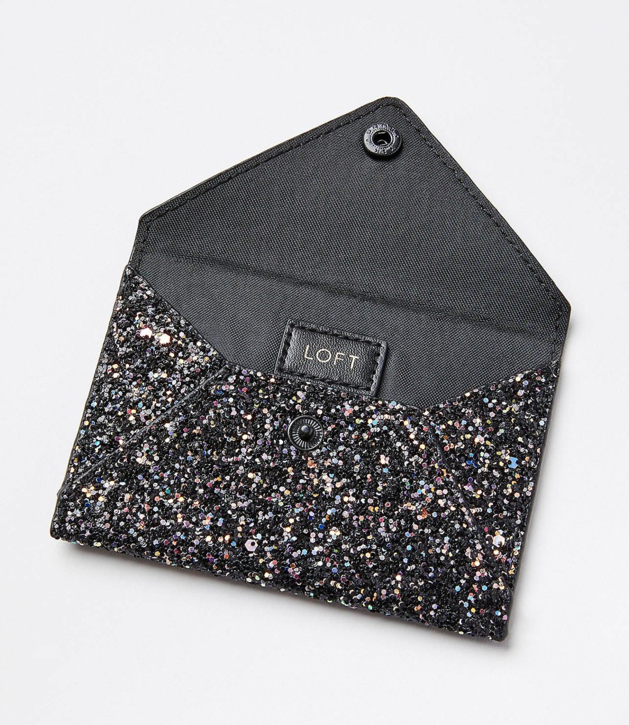 Accessories & Shoes Loft | Glitter Envelope Card Case Multi