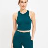 Clothing Loft | Lou & Grey Softsculpt Racerback Bralette Emerald Forest