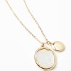 Accessories & Shoes Loft | Pendant Necklace Mother Of Pearl