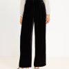 Clothing Loft | Peyton Trouser Pants In Velvet Black