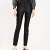 Clothing Loft | Sutton Skinny Pants In Faux Leather Black