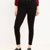 Clothing Loft | Curvy High Rise Skinny Jeans In Black