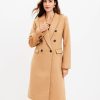 Clothing Loft | Double Breasted Coat Perfect Camel