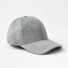 Accessories & Shoes Loft | Felt Cap Pure Grey Heather