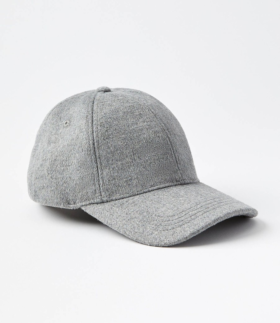 Accessories & Shoes Loft | Felt Cap Pure Grey Heather