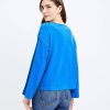 Clothing Loft | Wide Sleeve Boatneck Top Anika Blue