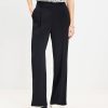 Clothing Loft | Peyton Trouser Pants In Crepe Black