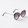 Accessories & Shoes Loft | Round Sunglasses Black